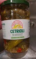 Cetrioli in agrodolce