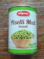 Piselli medi lessati
