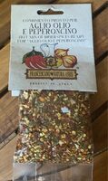 Condimento aglio, olio e pepperoncino
