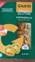 Pappardelle senza glutine all'uovo