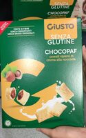 Cereali ripieni di crema alla nocciola
