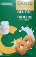 Frollini con yogurt