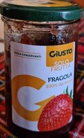 Marmellata 100% frutta fragola