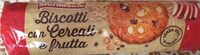Biscotti con cereali e frutta