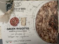 Risotto mantecato taleggio e salsiccia