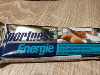 Bar, energy coconut