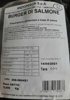 Burger di salmone