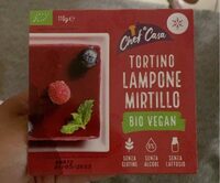 Tortino lampone bio vegan
