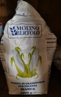 Farina di granoturco per polenta bianca