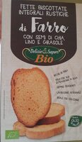 Fette biscottate integrali rustiche