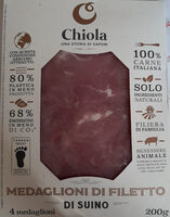 Medaglioni di filetto di suino