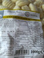 Gnocchi de pomme de terre 1kg