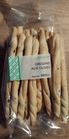 Gressins aux olives