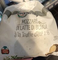 Mozzarella à la truffe d'été 1%