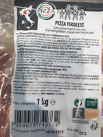 Pizza tirolese