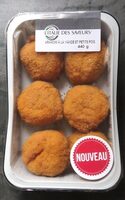Arancini à la viande et petits pois