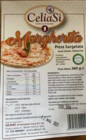 Margherita pizza surgelata