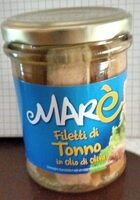 Mare filetti di tonno in olio d'oliva