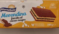 Merendina farcita al cacao magro