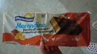 Merendina farcita all'arancia e ricoperta di cioccolato magro
