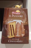 Il Pandoro con crema al cioccolato