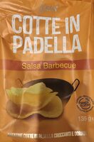 Cotte in padella - Salsa barbecue - Patatine