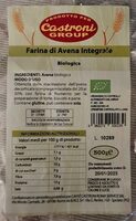 Farina di avena integrale