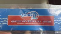 Queues de crevettes