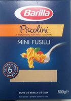 Piccolini mini fusilli