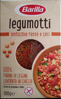 Legumotti lenticchie rosse e ceci