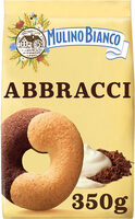 Mulino bianco abbracci biscuits au cacao et a la creme 350g
