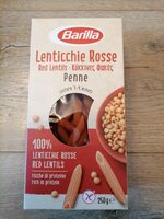 Lenticchie Rosse Penne Rigate