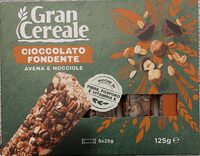 Avena e nocciole cioccolato fondente