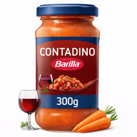 Sauce tomate mijotée avec du porc, des carottes et du vin rouge Barilla 300g