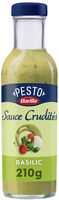 Pesto sauce crudites basilico 210g