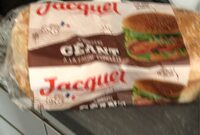 4 burguers geant à la farine complete