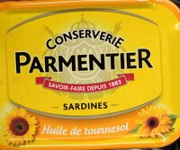 Parmentier conserve sardine huile tournesol