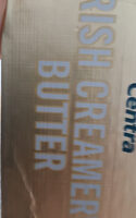 Centre irish creamery butter