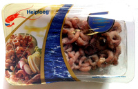 Crevettes grises cuites et décortiquées