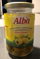 Olives vertes dénoyautées