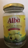 Olives vertes dénoyautées