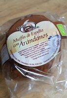 Muffins de espelta con arándanos
