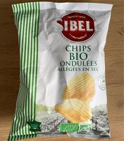 Chips Bio Ondulés allegees en sel