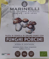 Pasta di semola di grano duro con funghi porcini