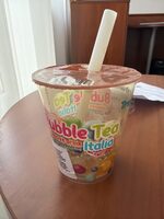 Bubble tea Őszibarack