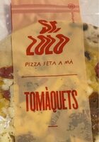 Pizza fresca de tomatitos