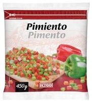 Pimiento rojo y verde ultracongelado