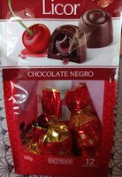 Cherries Licor Chocolate Negro