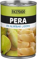 Pera en almíbar ligero