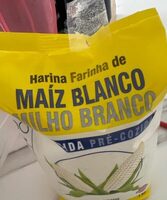 Harina de maiz blanco